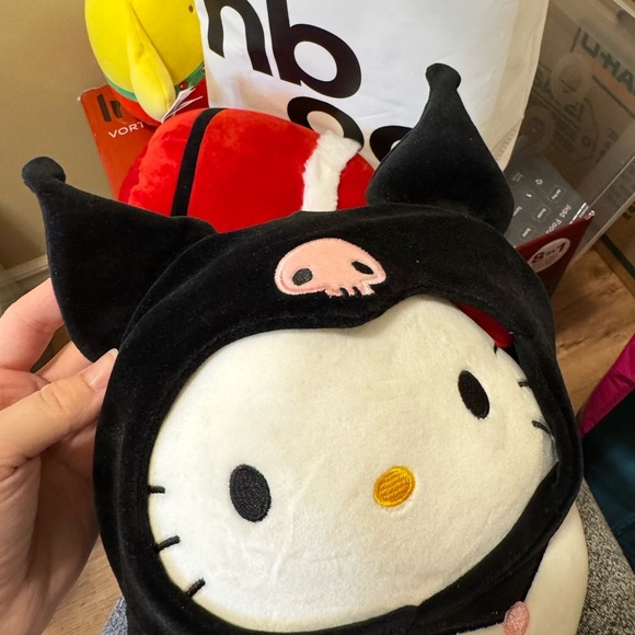 Hello Kitty Plush Toy with Black Hood - Picture 2 of 6